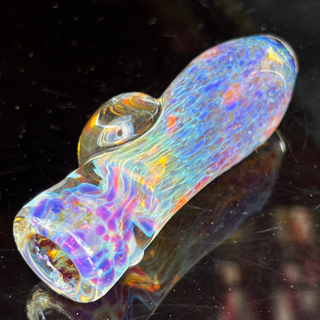 Purple Ghost Chillum Glass Pipe Tako Glass   