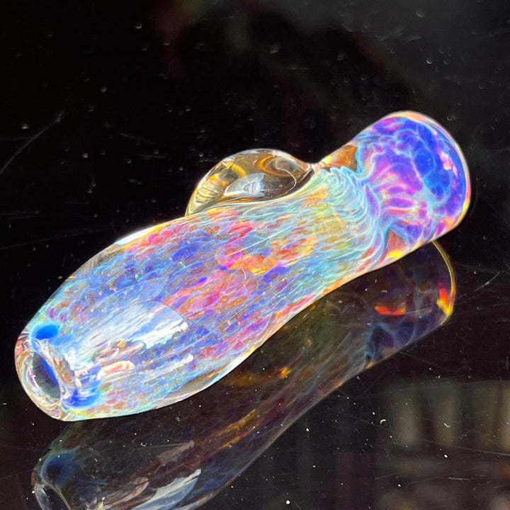 Purple Ghost Chillum Glass Pipe Tako Glass   