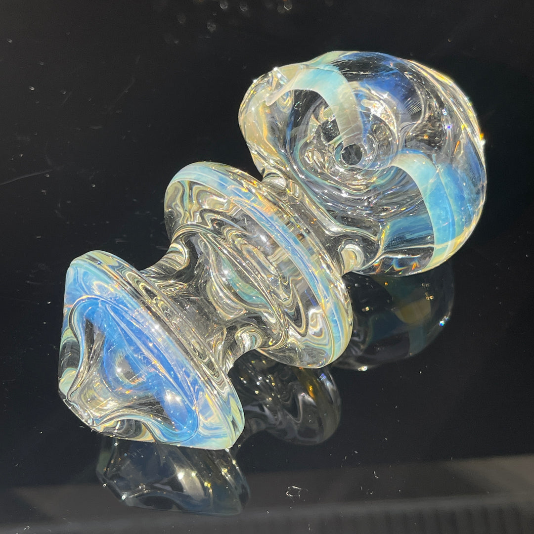 Ring Fumed Spoon Glass Pipe Sinister Designs   