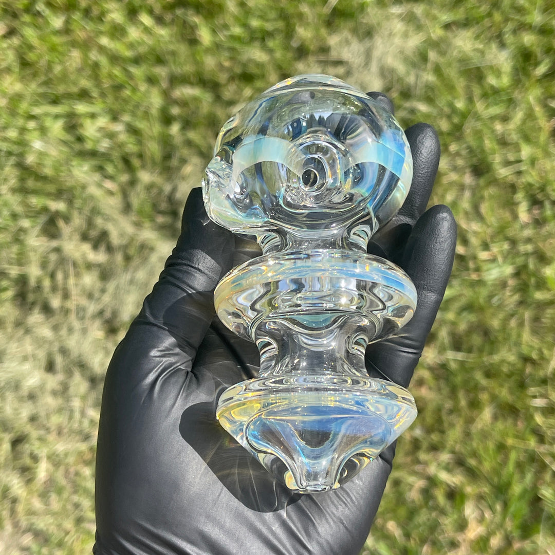 Ring Fumed Spoon Glass Pipe Sinister Designs   