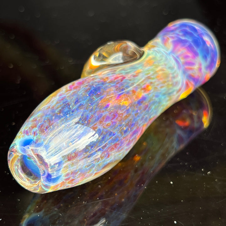 Purple Ghost Chillum Glass Pipe Tako Glass   