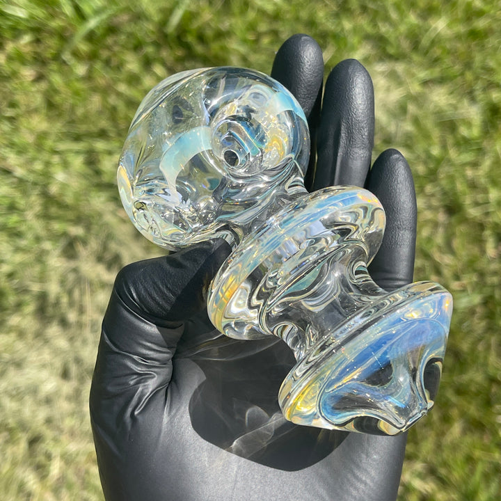 Ring Fumed Spoon Glass Pipe Sinister Designs   