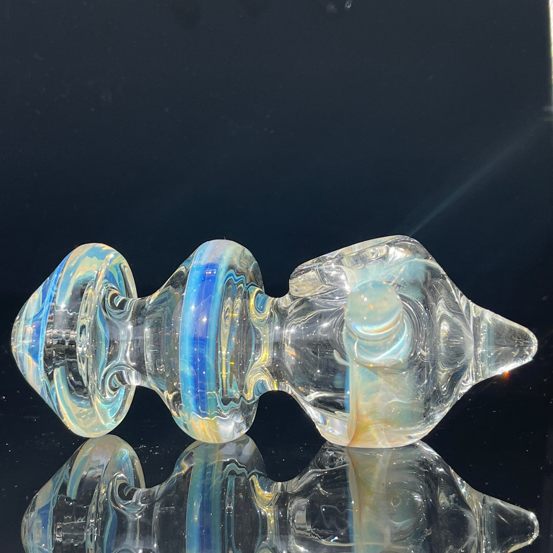 Ring Fumed Spoon Glass Pipe Sinister Designs   