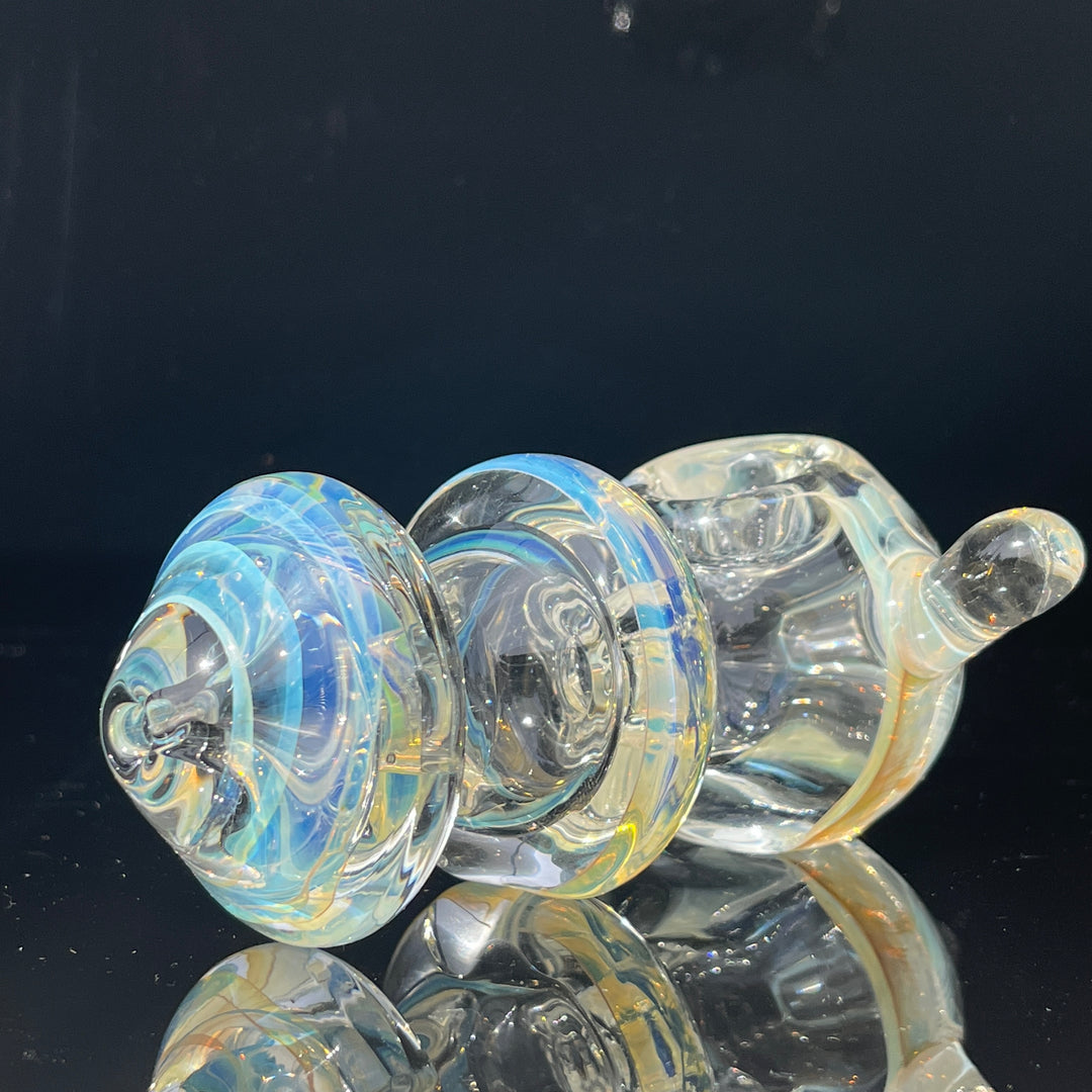 Ring Fumed Spoon Glass Pipe Sinister Designs   