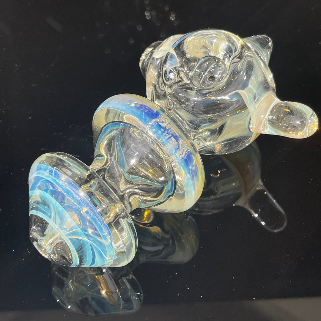 Ring Fumed Spoon Glass Pipe Sinister Designs   