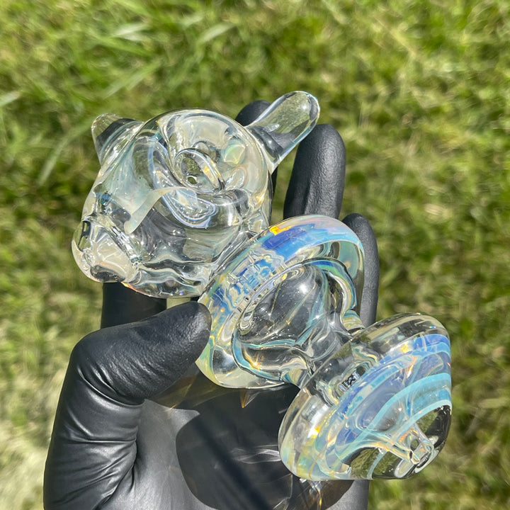 Ring Fumed Spoon Glass Pipe Sinister Designs   