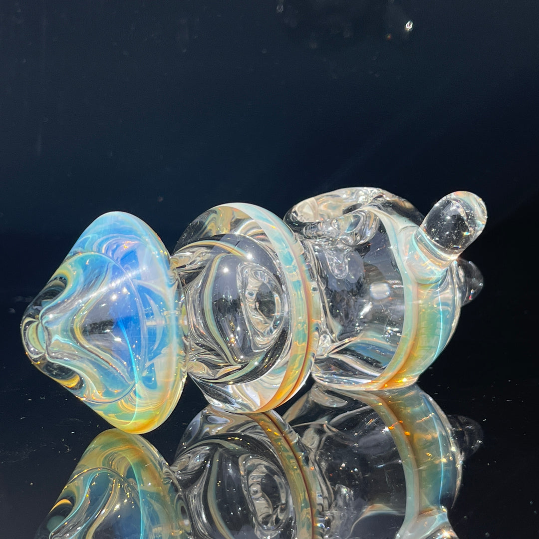 Ring Fumed Spoon Glass Pipe Sinister Designs   