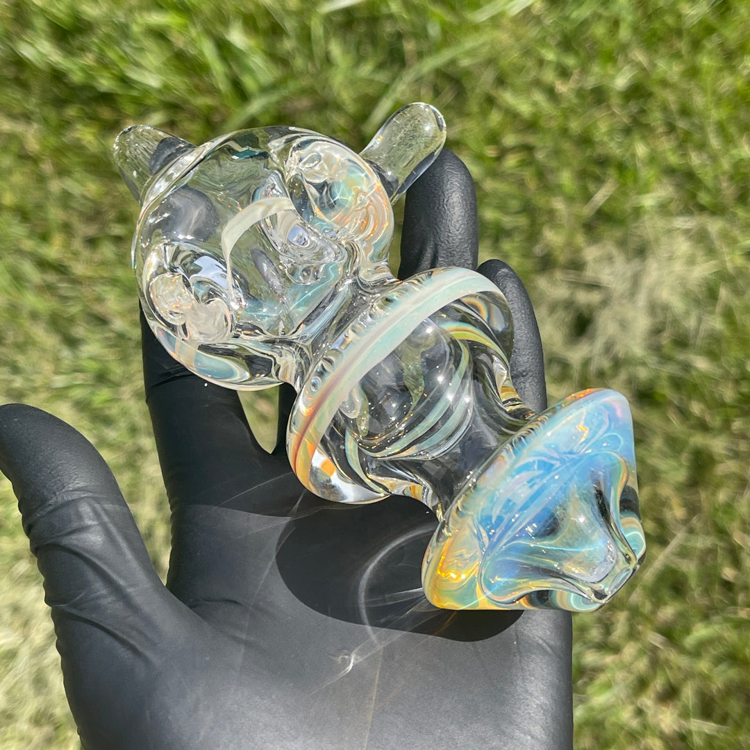 Ring Fumed Spoon Glass Pipe Sinister Designs   