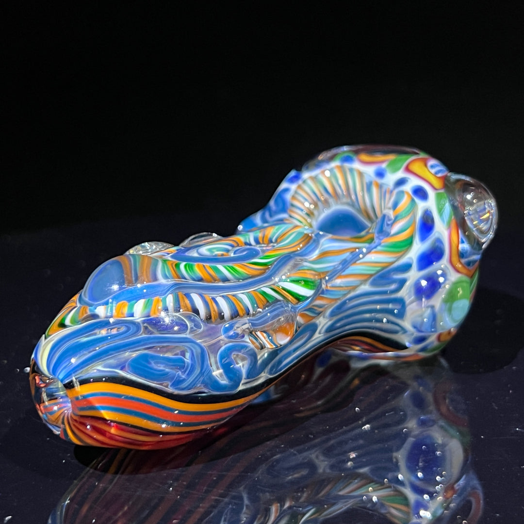 Inside Out Chonker Pipe + Peanut Pipe + Case Combo Glass Pipe Pattymelt Glass   