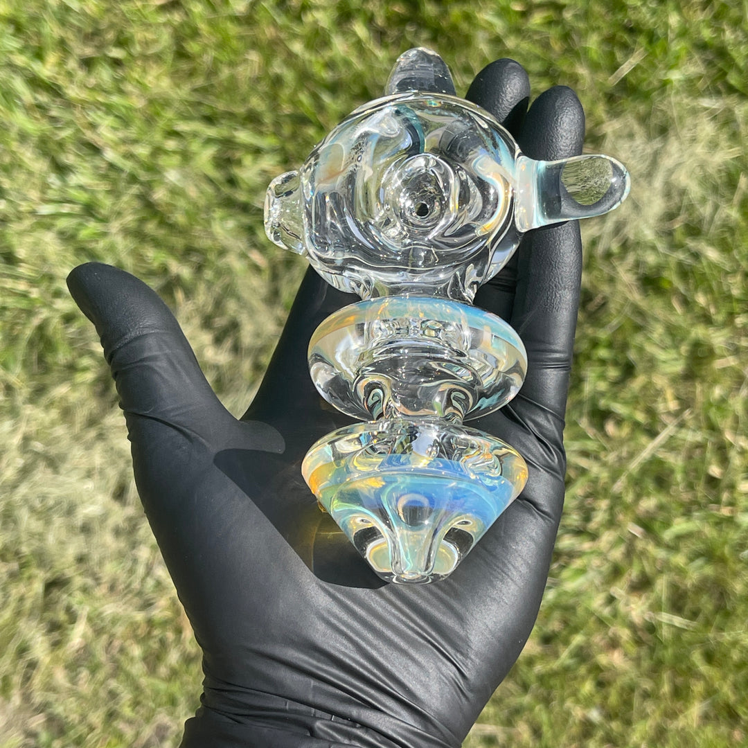 Ring Fumed Spoon Glass Pipe Sinister Designs   