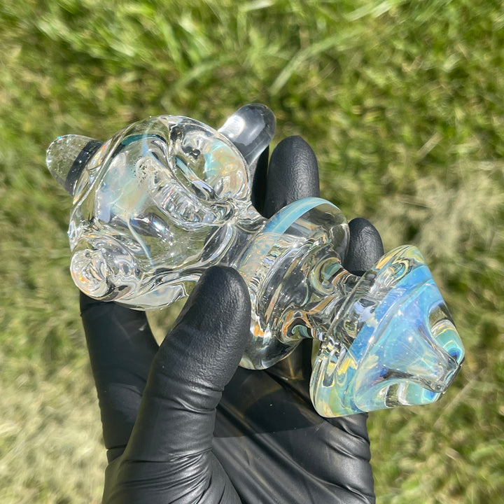 Ring Fumed Spoon Glass Pipe Sinister Designs   