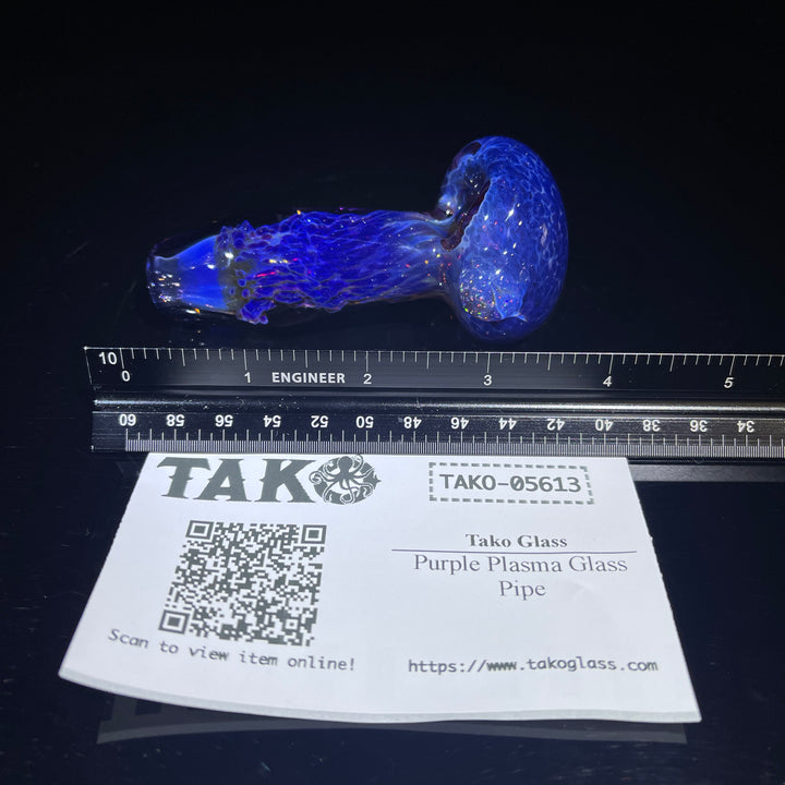 Purple Plasma Glass Pipe Glass Pipe Tako Glass   