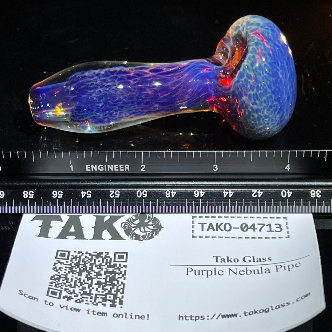 Purple Nebula Pipe Glass Pipe Tako Glass   