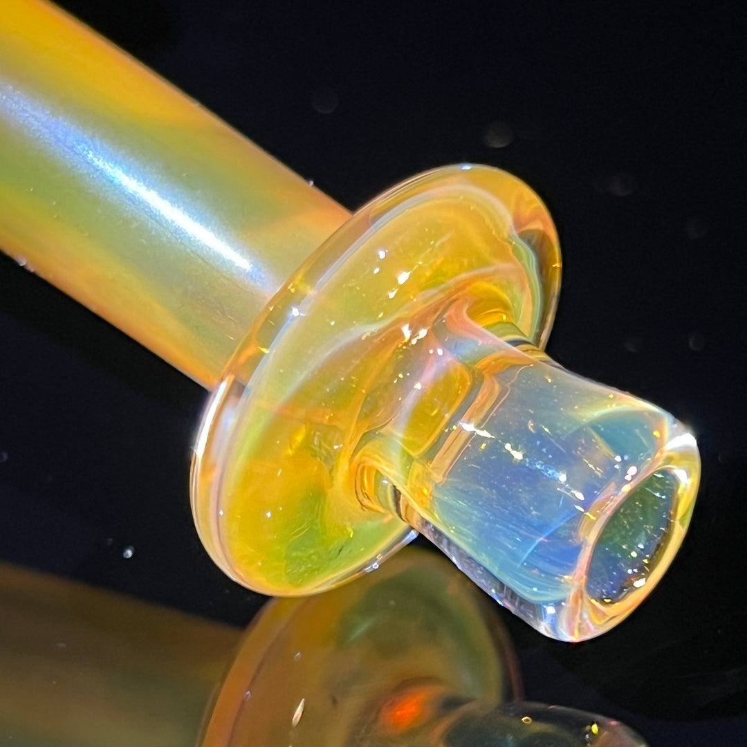 Silver Fumed Hash Hammer Glass Pipe KOP Glass   