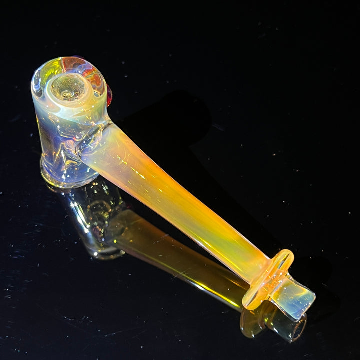 Silver Fumed Hash Hammer Glass Pipe KOP Glass   