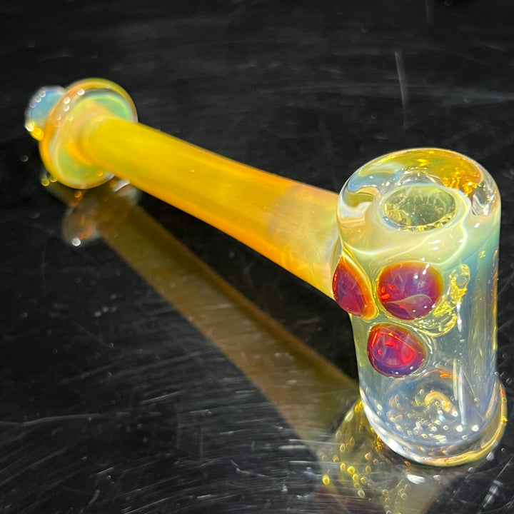 Silver Fumed Hash Hammer Glass Pipe KOP Glass   