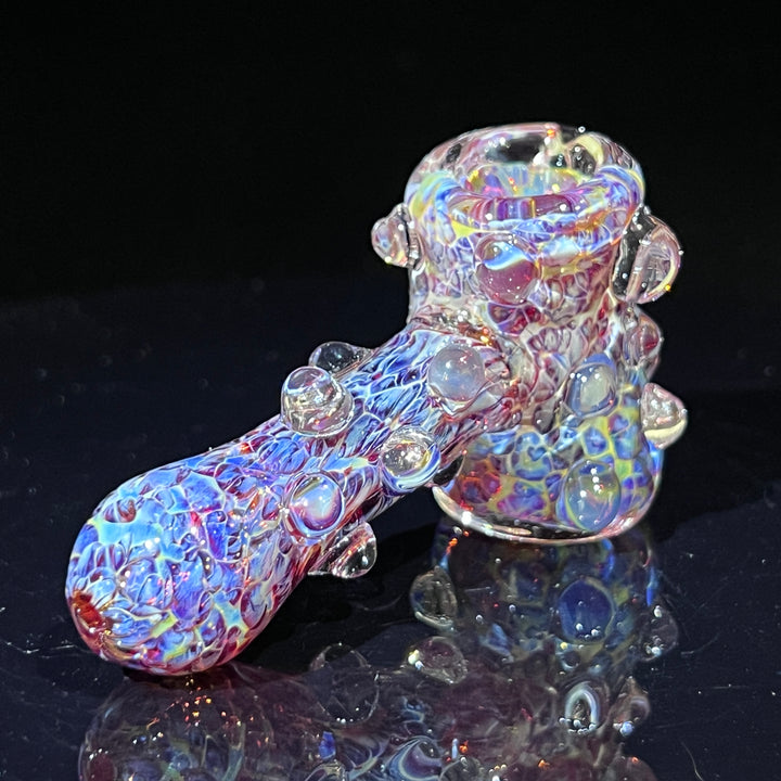 Green Mushie Oneie + Purple Marble Hammer Combo Glass Pipe Fiona Phoenix Fire   