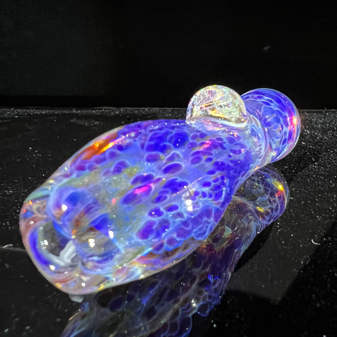 Purple Nebula Chillum Glass Pipe Tako Glass   