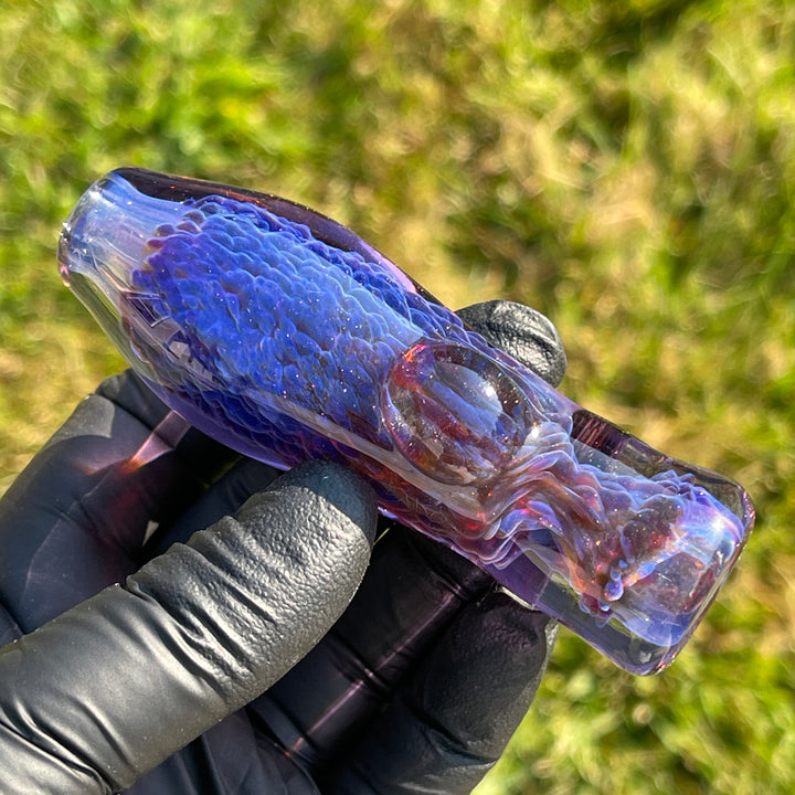 Purple Plasma Chillum Glass Pipe Tako Glass   