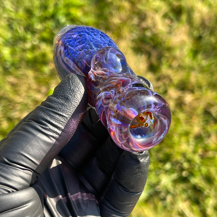 Purple Plasma Chillum Glass Pipe Tako Glass   