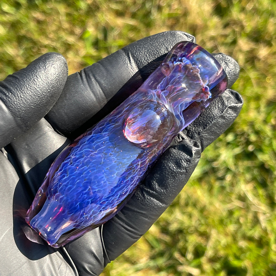 Purple Plasma Chillum Glass Pipe Tako Glass   