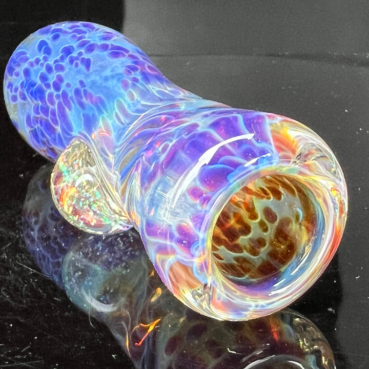 Purple Nebula Chillum Glass Pipe Tako Glass   