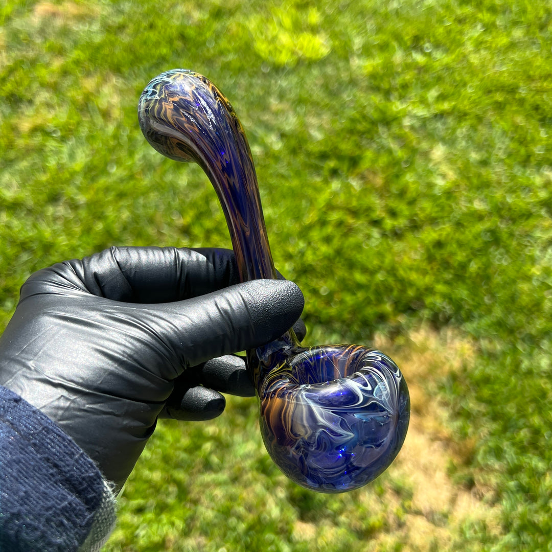 Shad Ryan Marble Sherlock Glass Pipe Shad Ryan   