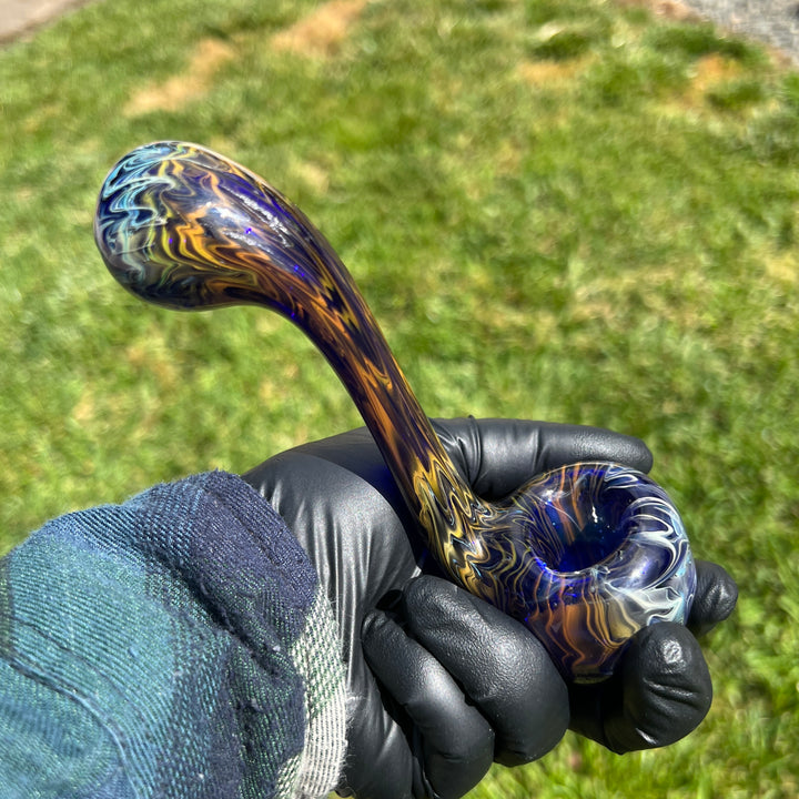 Shad Ryan Marble Sherlock Glass Pipe Shad Ryan   