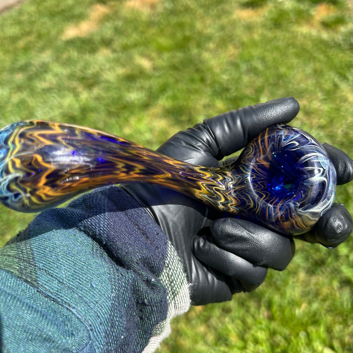 Shad Ryan Marble Sherlock Glass Pipe Shad Ryan   