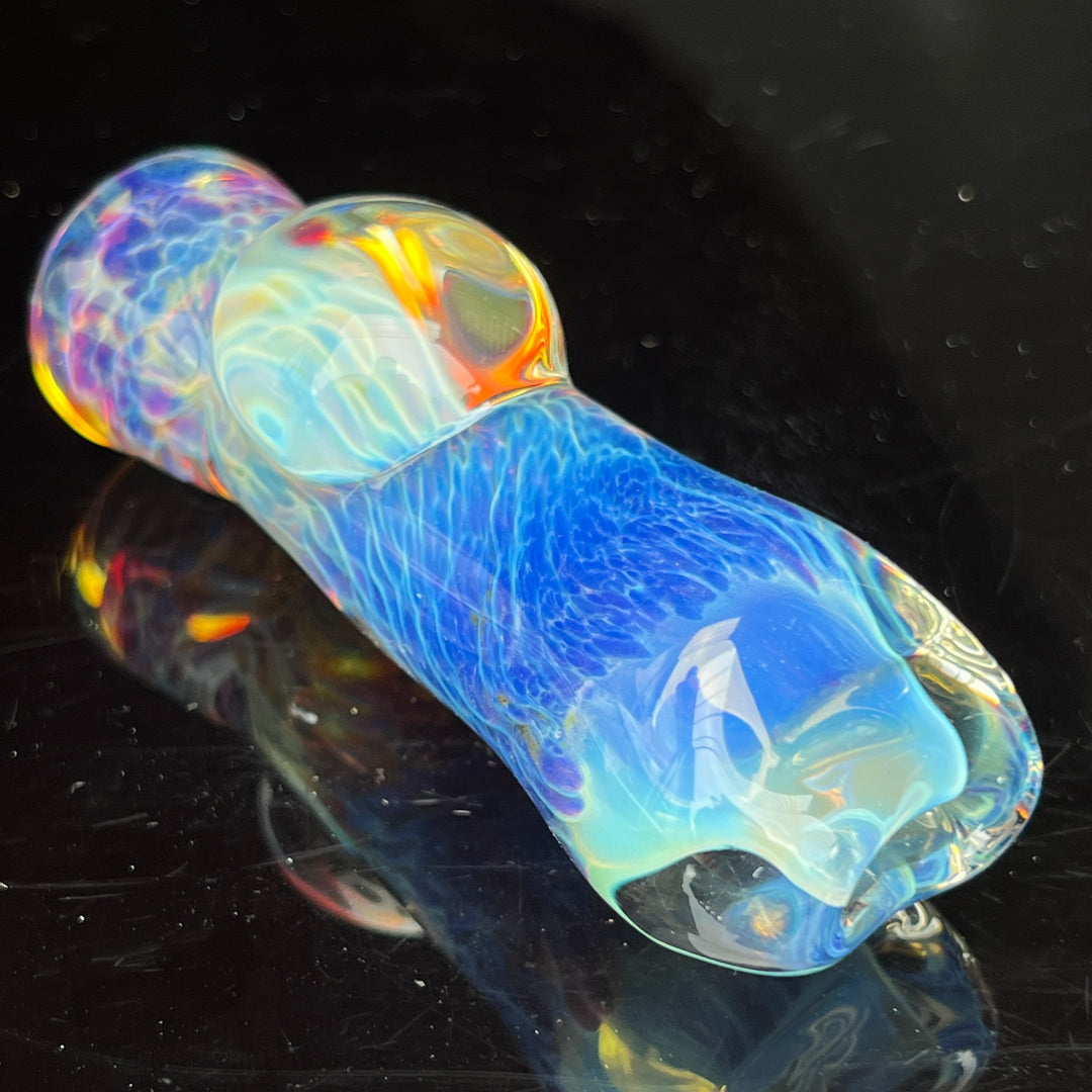 Purple Nebula Chillum Glass Pipe Tako Glass   