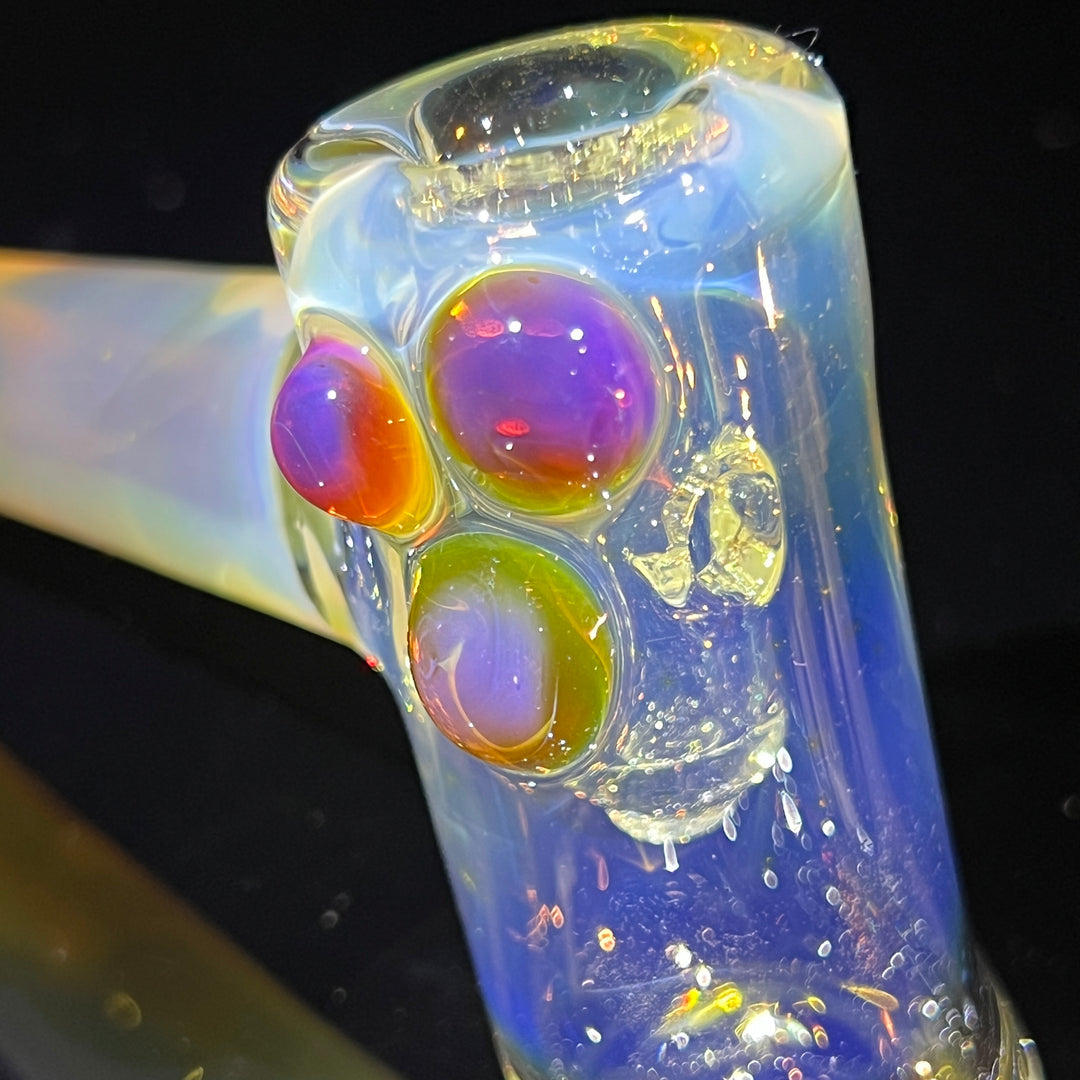 Silver Fumed Hash Hammer Glass Pipe KOP Glass   