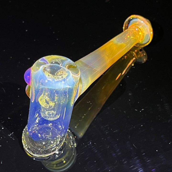 Silver Fumed Hash Hammer Glass Pipe KOP Glass   