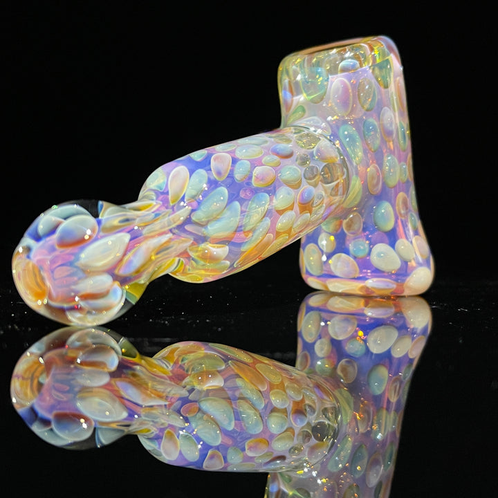 Moon Dot Fume Hammer with Opal Glass Pipe Tiny Mike   