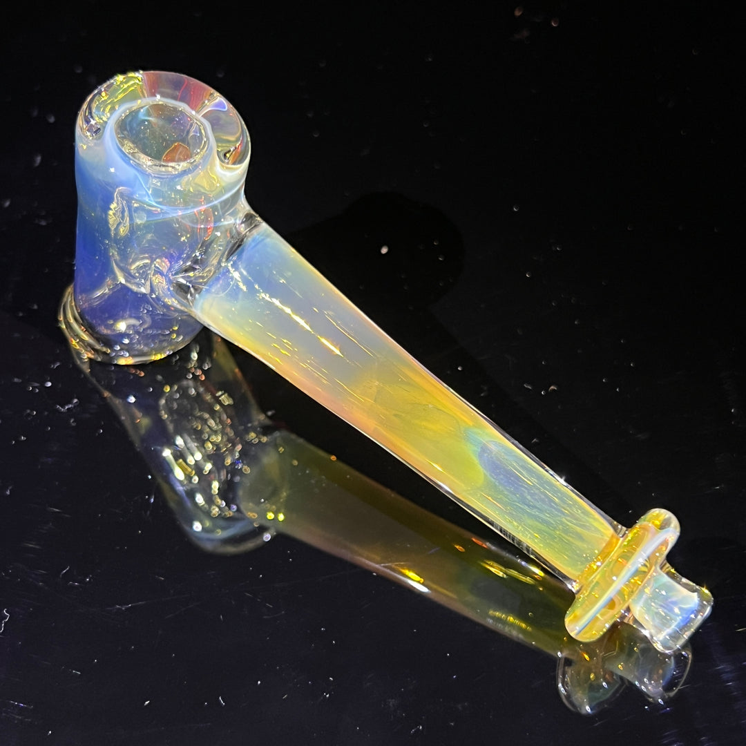 Silver Fumed Hash Hammer Glass Pipe KOP Glass   