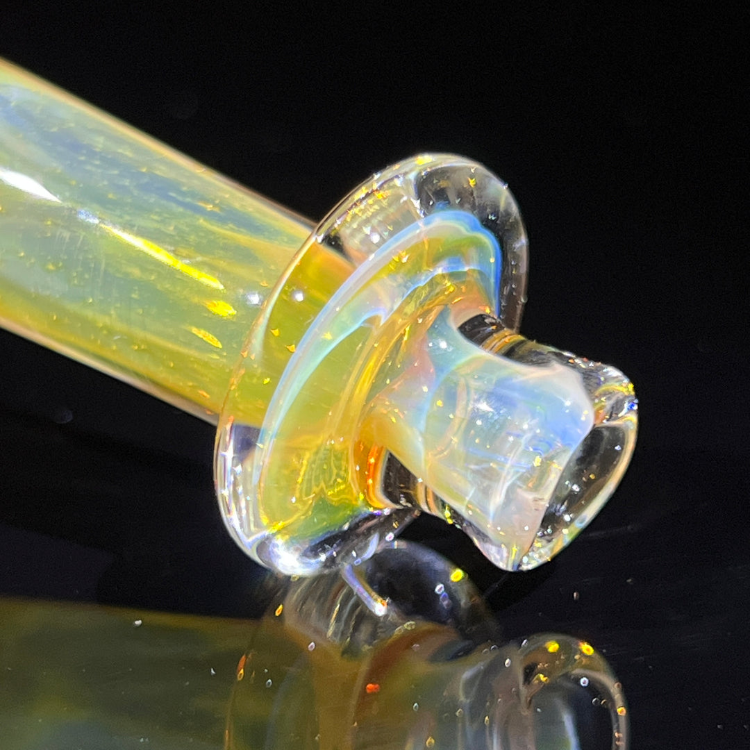 Silver Fumed Hash Hammer Glass Pipe KOP Glass   