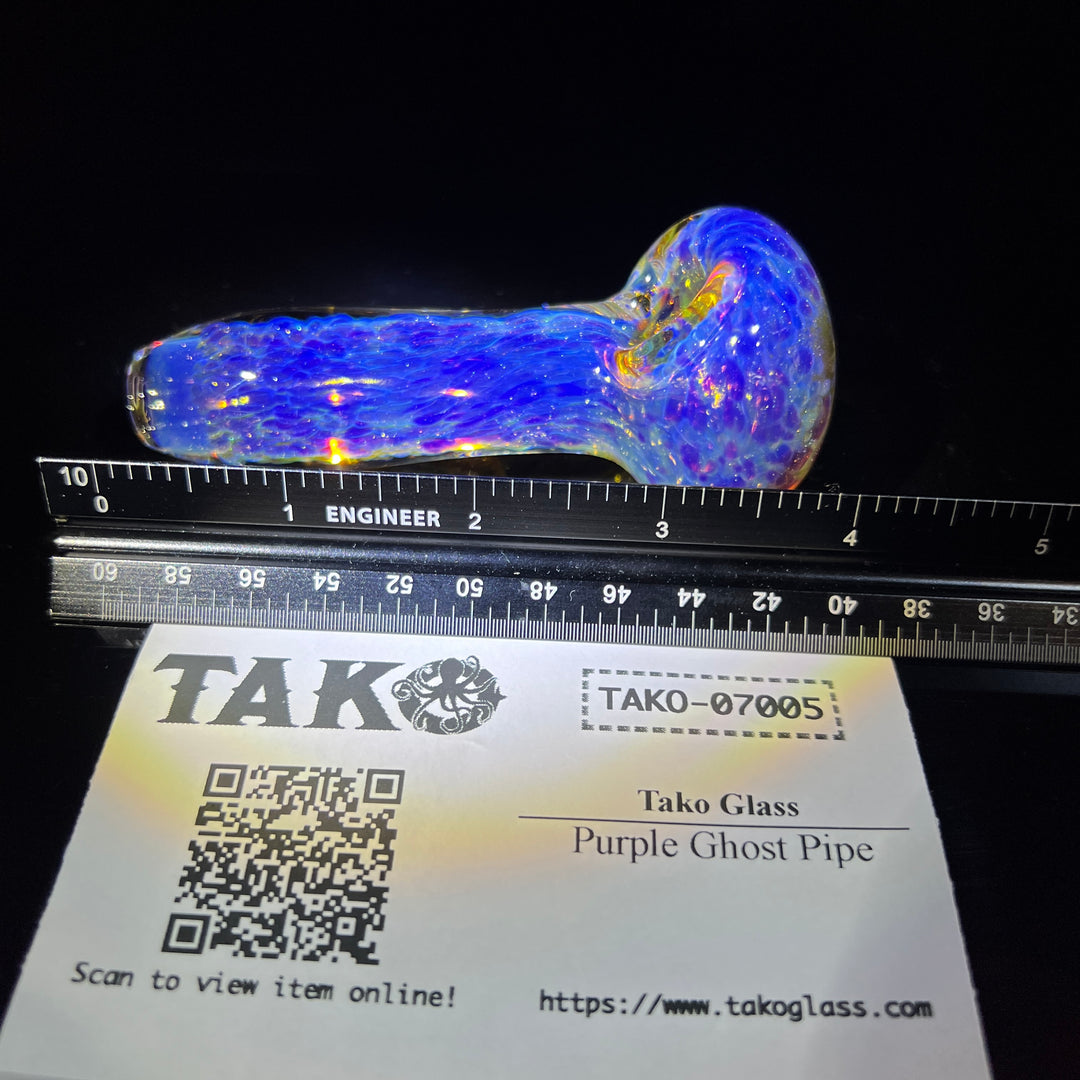 Purple Ghost Pipe Glass Pipe Tako Glass   