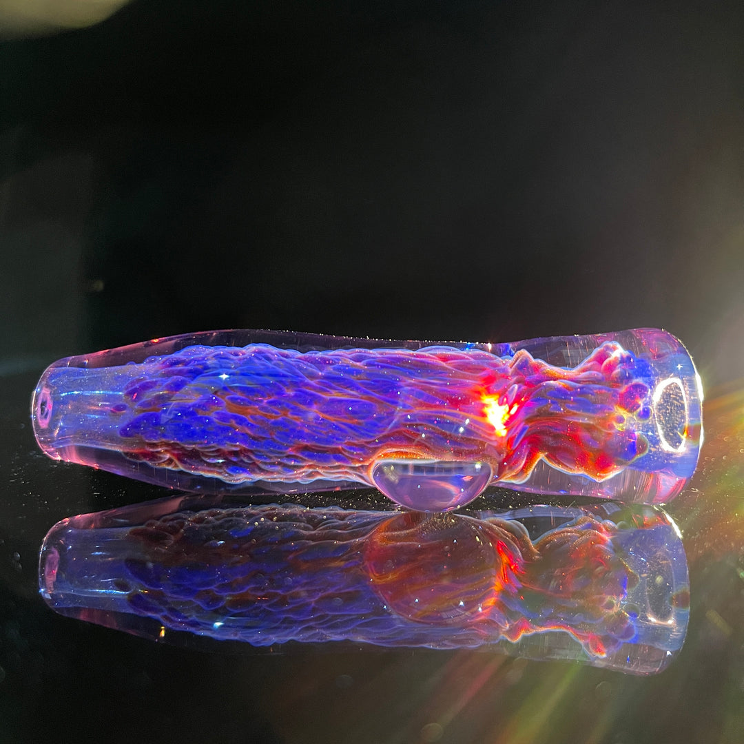 Purple Plasma Chillum Glass Pipe Tako Glass   