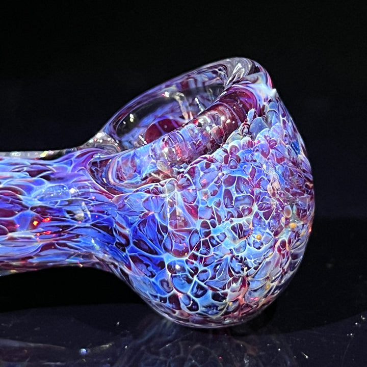 Molten Twisted Chaos Spoon + Peanut Pipe + Case Combo Glass Pipe Molten Imagination   