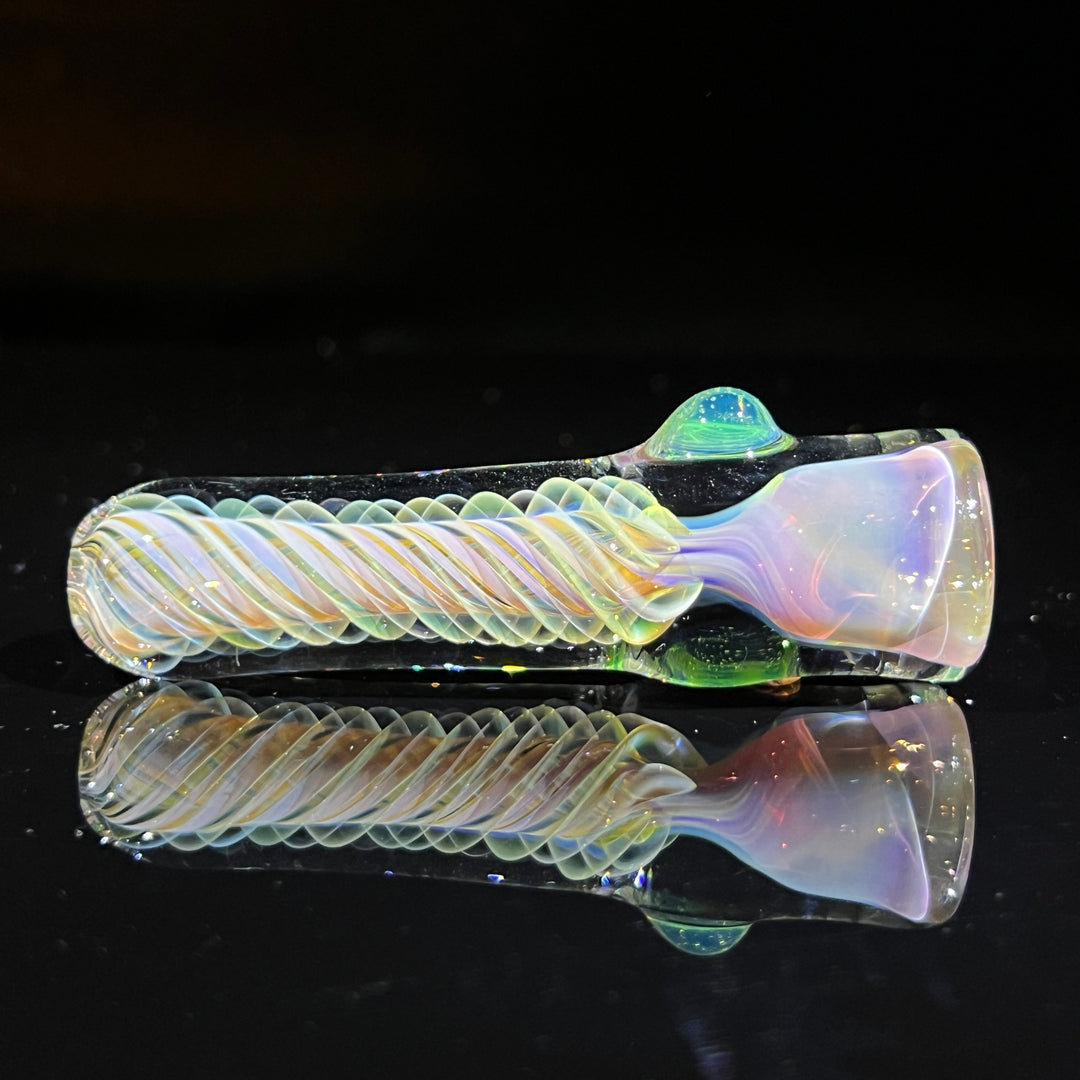 Thick Fume Chillum Glass Pipe Chuck Glass   