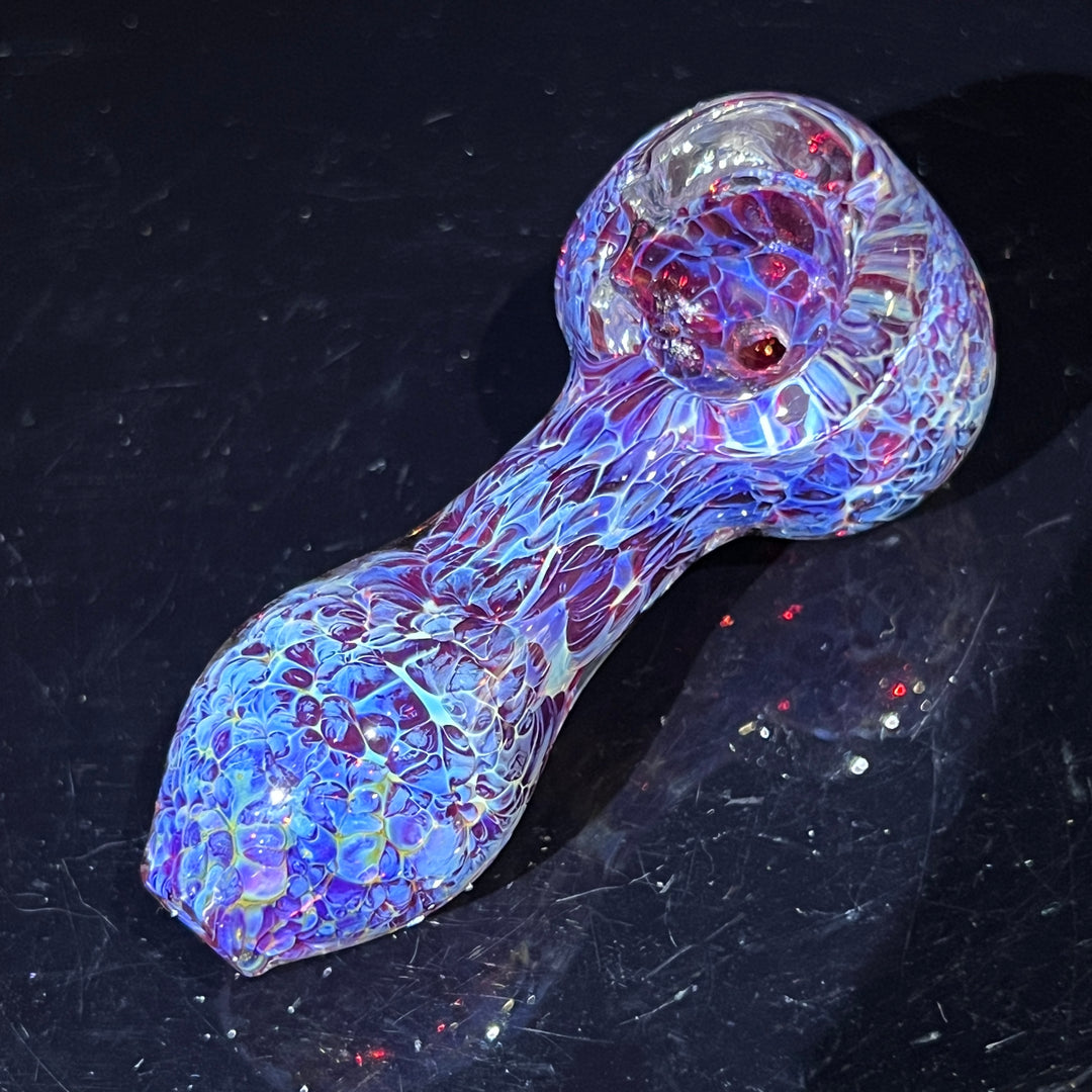 Molten Twisted Chaos Spoon + Peanut Pipe + Case Combo Glass Pipe Molten Imagination   