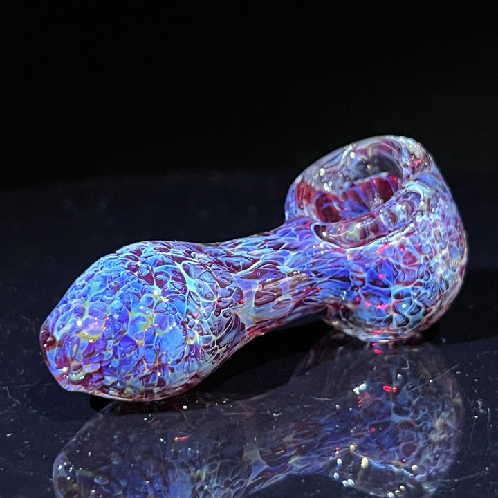 Molten Twisted Chaos Spoon + Peanut Pipe + Case Combo Glass Pipe Molten Imagination   