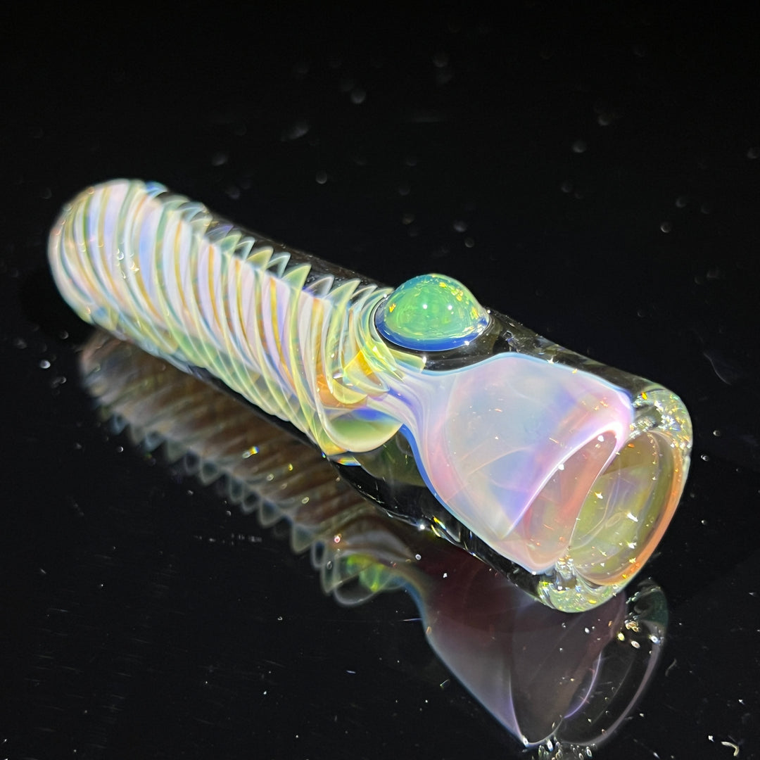 Thick Fume Chillum Glass Pipe Chuck Glass   