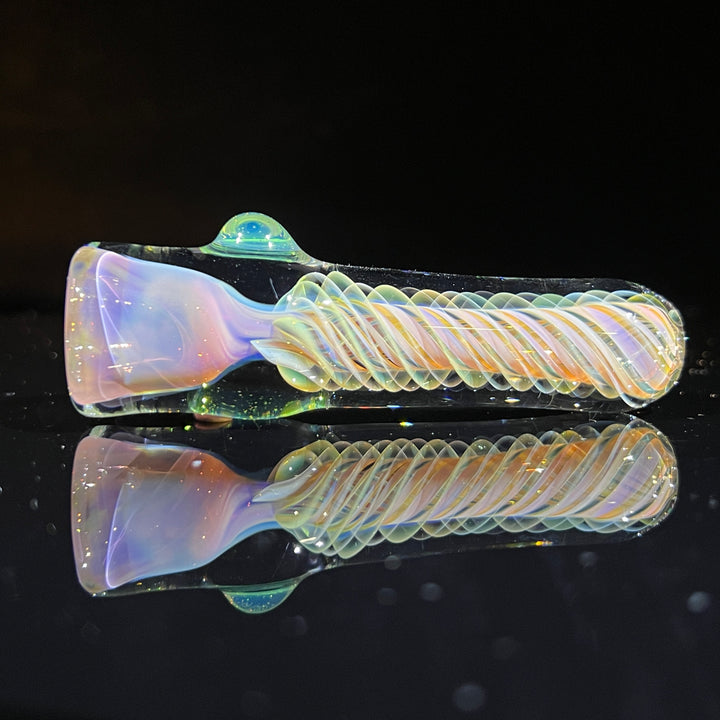 Thick Fume Chillum Glass Pipe Chuck Glass   