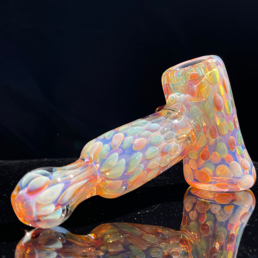 Moon Dot Fume Hammer with Opal Glass Pipe Tiny Mike   