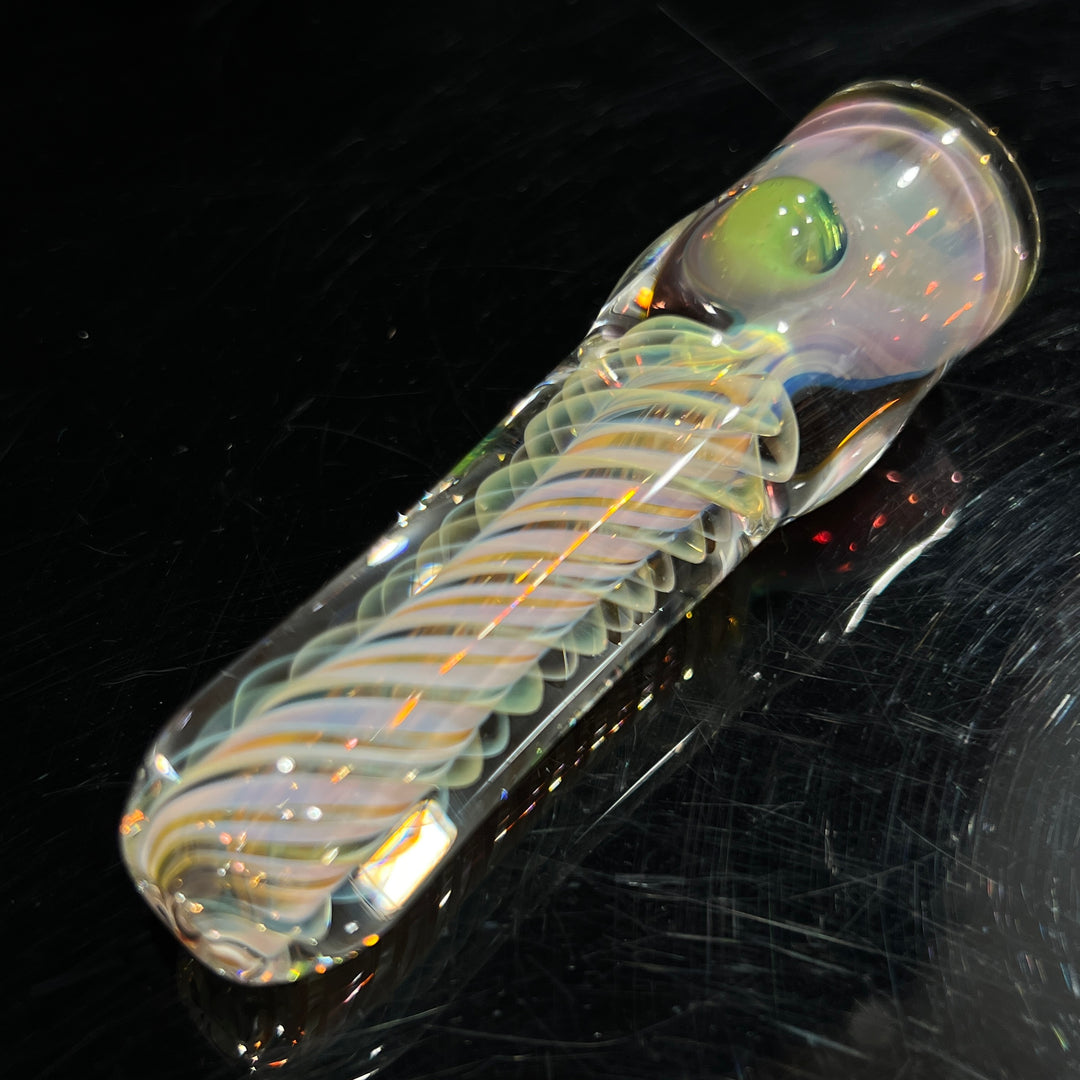 Thick Fume Chillum Glass Pipe Chuck Glass   