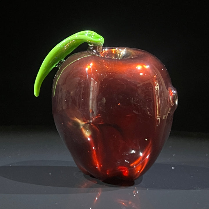 Classic Red Apple Pipe Glass Pipe Samson Glass