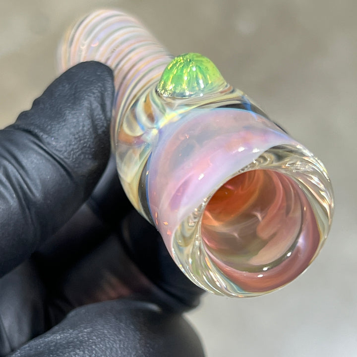 Thick Fume Chillum Glass Pipe Chuck Glass   