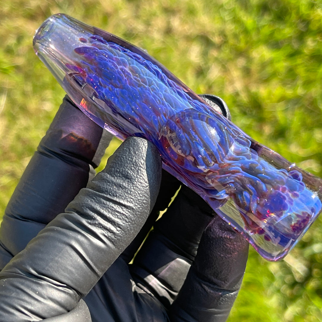 Purple Plasma Chillum Glass Pipe Tako Glass   