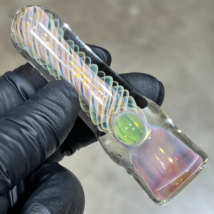 Thick Fume Chillum Glass Pipe Chuck Glass   