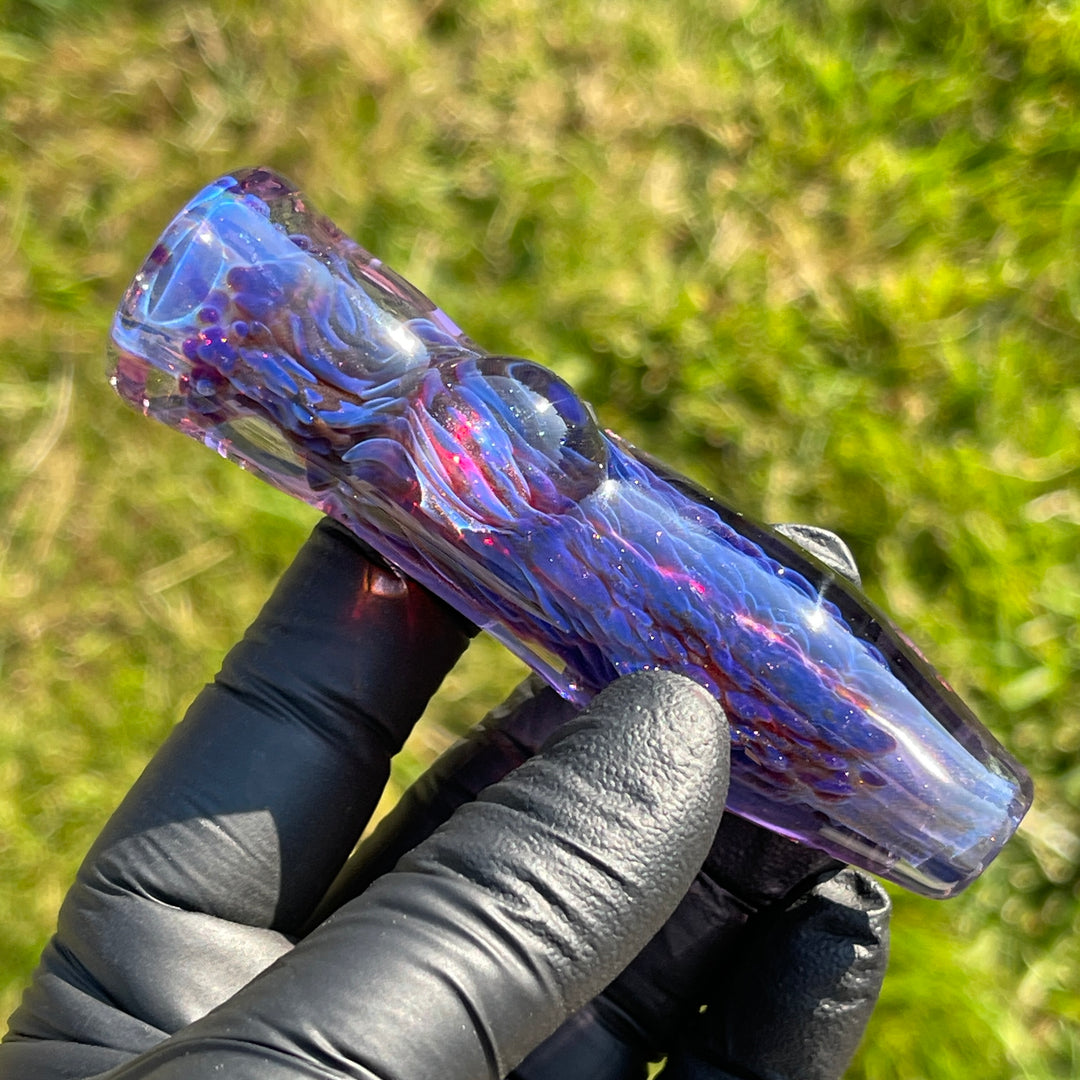 Purple Plasma Chillum Glass Pipe Tako Glass   